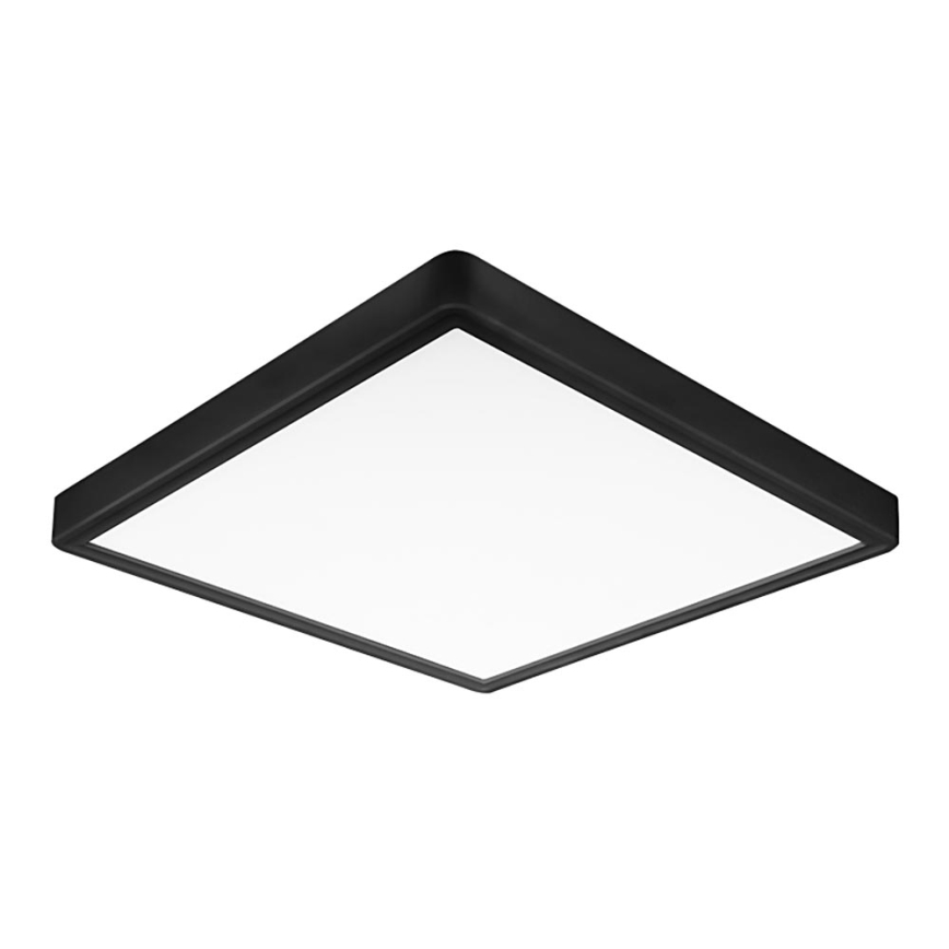 Top Light - LED lubinis šviestuvas REVIT LED/24W/230V 3000/4000/6500K 30x30 cm juoda