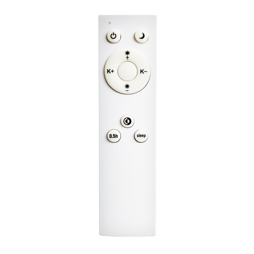 Top Light - LED Pritemdomas lubinis šviestuvas REVIT LED/50W/230V 3000-6500K 50x50 cm balta + nuotolinio valdymo pultas