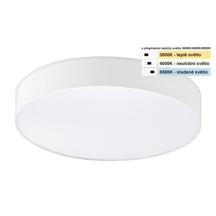 Top Light - LED lubinis vonios šviestuvas PETAL LED/24W/230V IP44 3000/4000/6500K diametras 35 cm balta