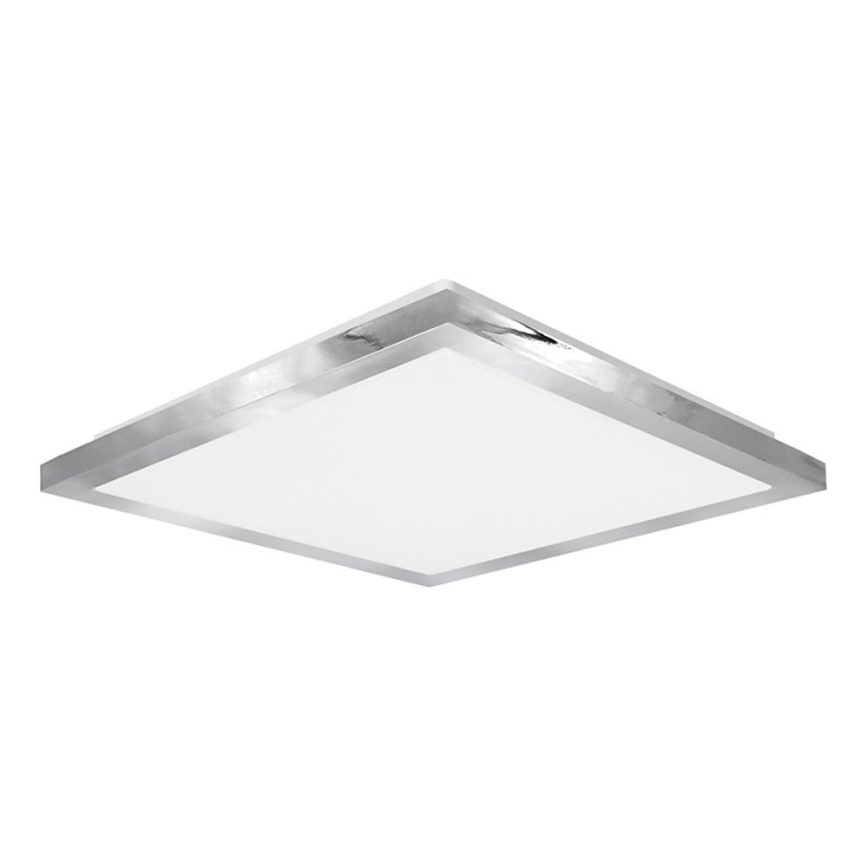 Top Light - LED lubinis vonios šviestuvas SILVER LED/10W/230V IP44 3000/4000/6500K 28x28 cm matinis chromas