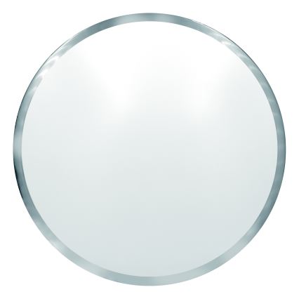 Top Light - LED lubinis vonios šviestuvas SILVER LED/24W/230V IP44 3000/4000/6500K diametras 39 cm blizgus chromas