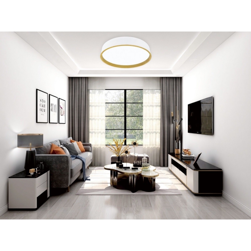 Top Light - LED Pritemdomas lubinis šviestuvas DEKOR LED/51W/230V diametras 50 cm 3000-6500K + nuotolinio valdymo pultas