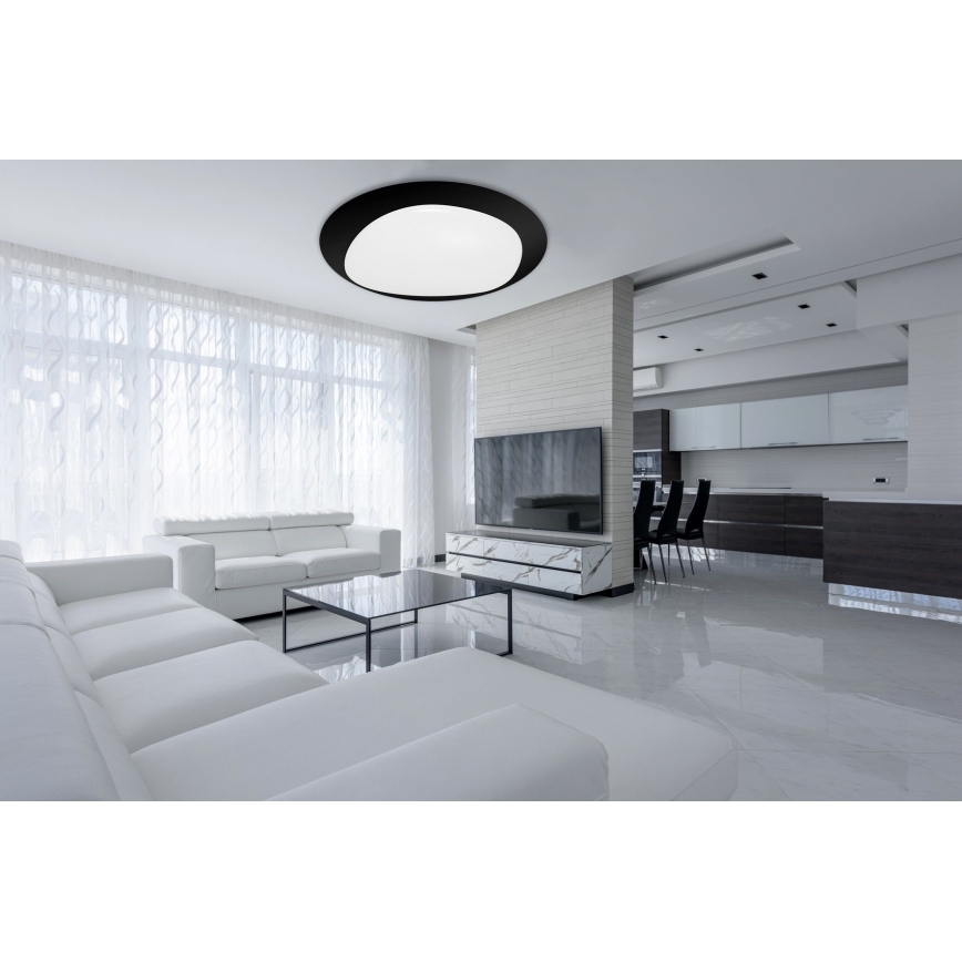 Top Light - LED Pritemdomas lubinis šviestuvas STONE LED/51W/230V 3000-6500K + nuotolinio valdymo pultas