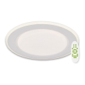 Top Light - LED Pritemdomas lubinis šviestuvas NORMAN LED/51W/230V diametras 39 cm balta + nuotolinio valdymo pultas
