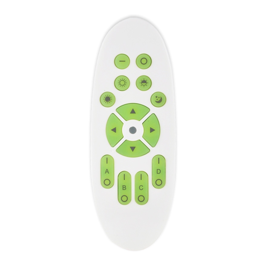 Top Light - LED Pritemdomas lubinis šviestuvas NORMAN LED/51W/230V diametras 39 cm juoda + nuotolinio valdymo pultas