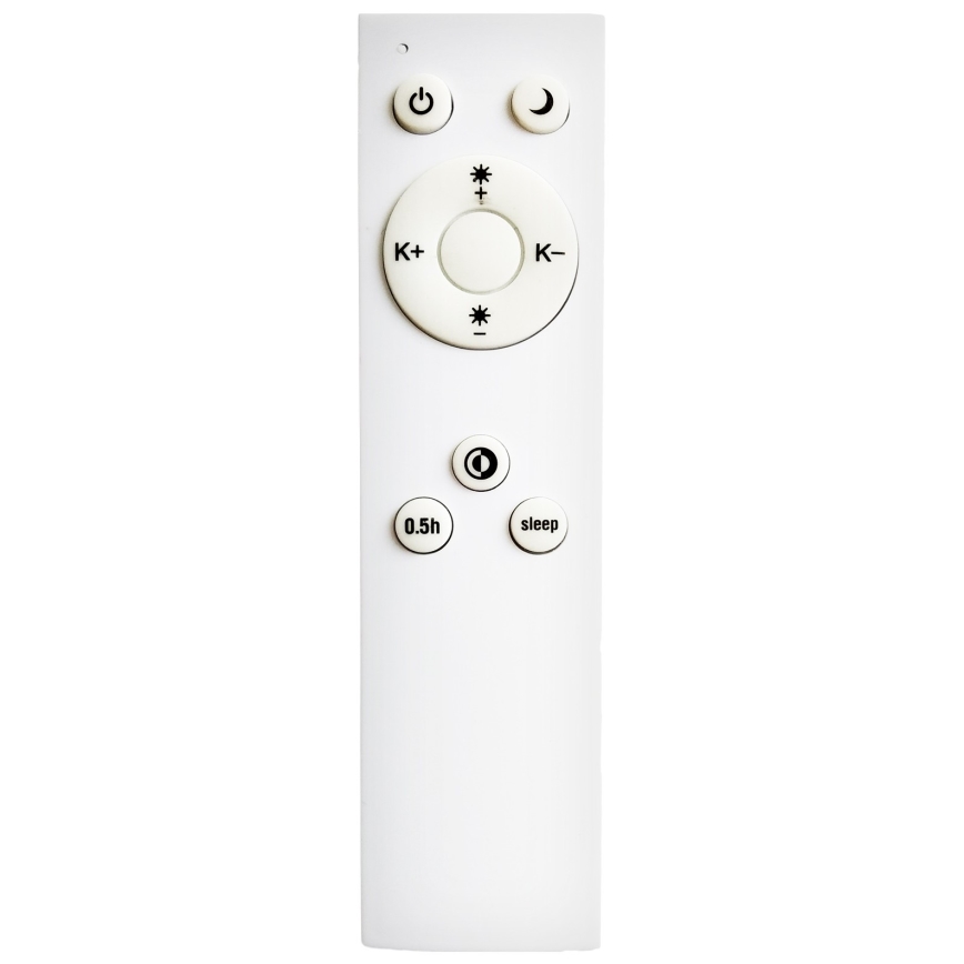 Top Light - LED Pritemdomas lubinis šviestuvas SALERNO LED/60W/230V 3000-6500K diametras 60 cm balta + nuotolinio valdymo pultas
