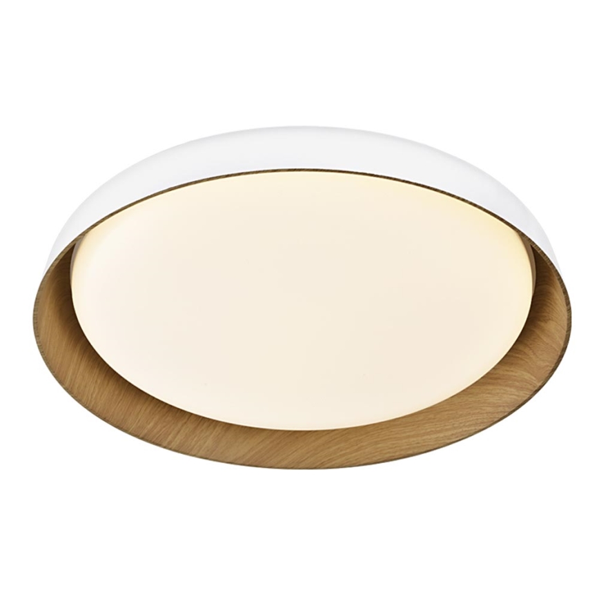 Top Light - LED Pritemdomas lubinis šviestuvas SATELLITE LED/36W/230V 3000-6500K diametras 43 cm balta/ruda + nuotolinio valdymo pultas