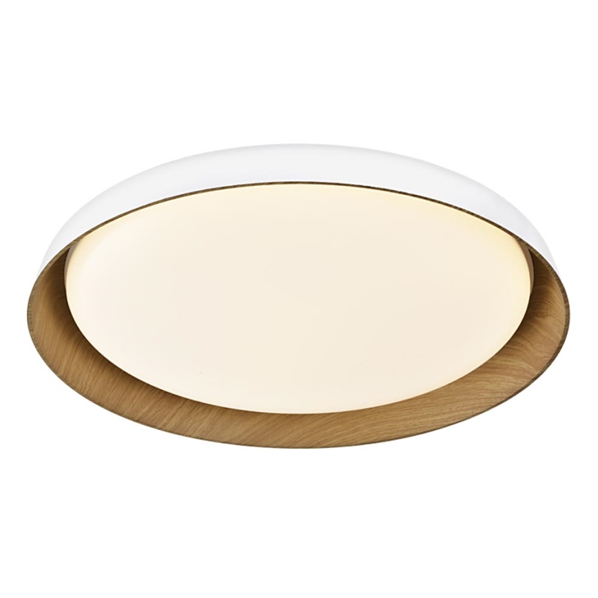 Top Light - LED Pritemdomas lubinis šviestuvas SATELLITE LED/48W/230V 3000-6500K diametras 53 cm balta/ruda + nuotolinio valdymo pultas