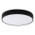 Top Light - LED pritemdomas lubinis vonios šviestuvas PETAL LED/48W/230V IP44 3000-6500K diametras 48 cm juoda + nuotolinio valdymo pultas