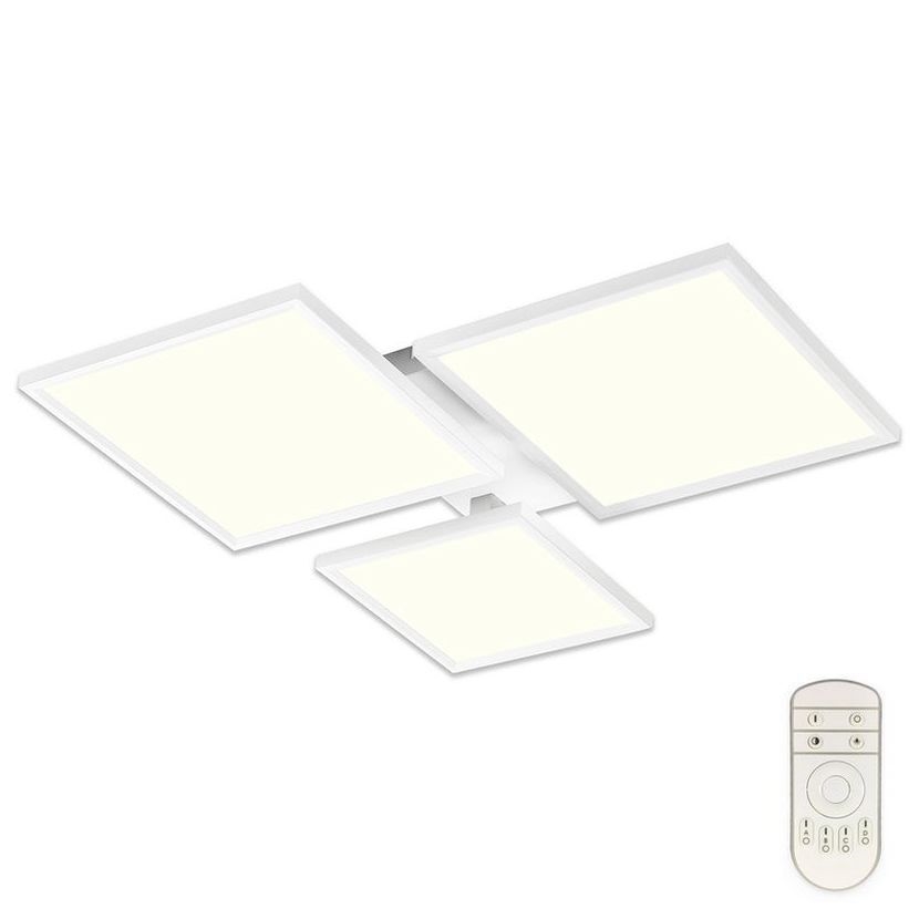 Top Light - LED Pritemdomas tvirtinamas sietynas MERKUR LED/50W/230V 3000-6500K balta + nuotolinio valdymo pultas
