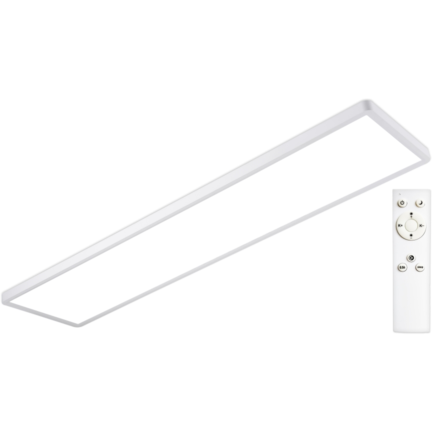Top Light - LED Reguliuojama ant pagrindo montuojama panelė REVIT LED/70W/230V 3000-6500K 120x30 cm balta + nuotolinio valdymo pultas