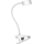 Top Light - LED Reguliuojama jutiklinė stal lampą su segtuku BELLA LED/4,8W/5V 3000-6500K balta