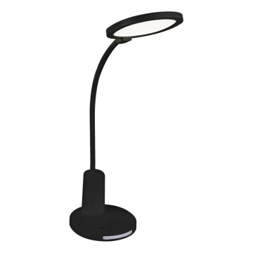 Top Light - LED Reguliuojama lietinė stalinė lempa VIOLA LED/12W/230V 2700-6500K juoda