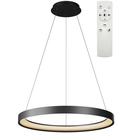 Top Light - LED Reguliuojamas pakabinamas sietynas ORBIT LED/40W/230V 3000-6500K diametras 50 cm juoda + nuotolinio valdymo pultas