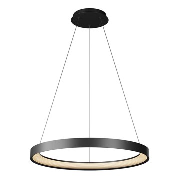 Top Light - LED Reguliuojamas pakabinamas sietynas ORBIT LED/40W/230V 3000-6500K diametras 50 cm juoda + nuotolinio valdymo pultas