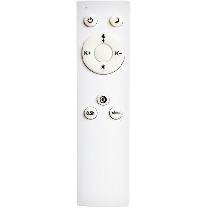 Top Light - LED Reguliuojamas pakabinamas sietynas REVIT LED/36W/230V 3000-6500K diametras 40 cm balta + nuotolinio valdymo pultas