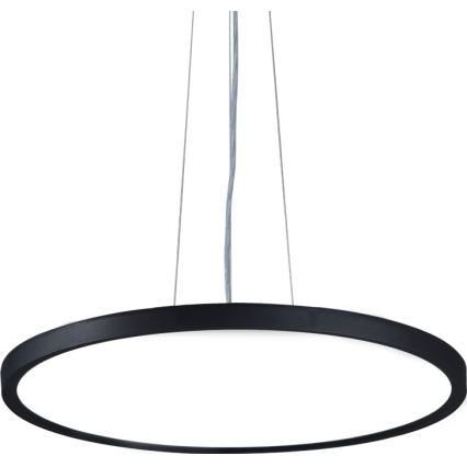Top Light - LED Reguliuojamas pakabinamas sietynas REVIT LED/50W/230V 3000-6500K diametras 60 cm juoda + nuotolinio valdymo pultas