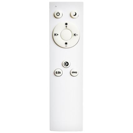 Top Light - LED Reguliuojamas pakabinamas sietynas REVIT LED/50W/230V 3000-6500K diametras 60 cm juoda + nuotolinio valdymo pultas