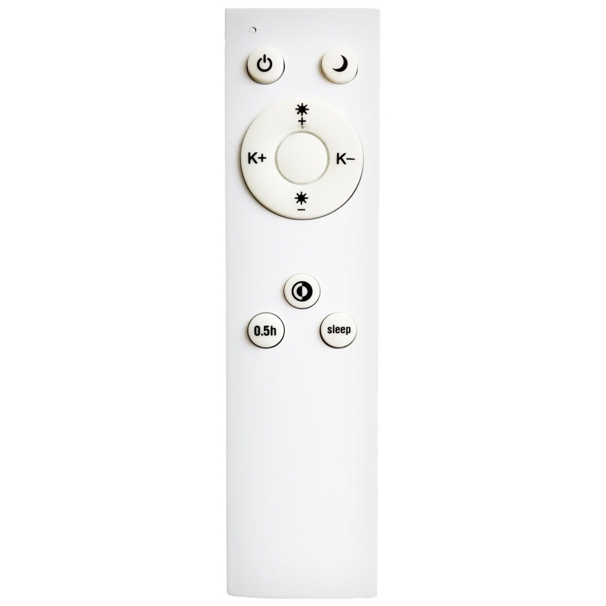 Top Light - LED Reguliuojamas pakabinamas sietynas REVIT LED/50W/230V 3000-6500K diametras 60 cm juoda + nuotolinio valdymo pultas