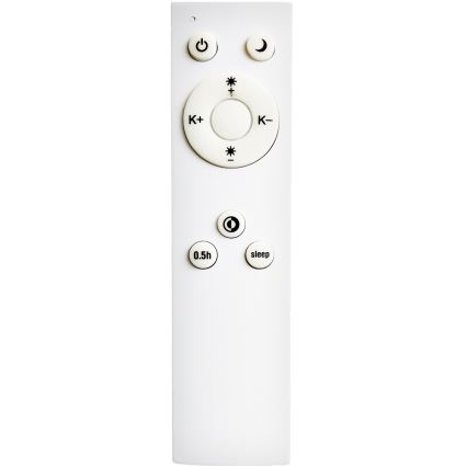Top Light - LED Reguliuojamas pakabinamas sietynas SALERNO LED/60W/230V 3000-6500K diametras 60 cm balta + nuotolinio valdymo pultas