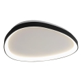 Top Light - LED reguliuojamo ryškumo lubinis šviestuvas ECLIPSE LED/55W/230V 3000-6500K skersmuo 60 cm juodas + nuotolinis valdymas