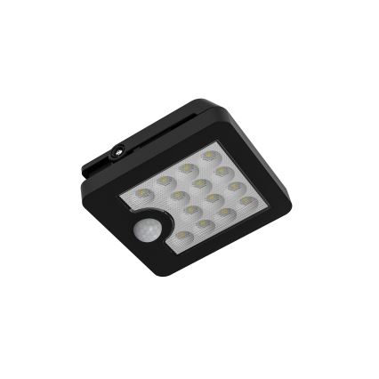 Top Light - LED Saulės sieninis prožektorius su jutikliu HELEON S LED/5W/3,7V IP65 4000K 1800 mAh