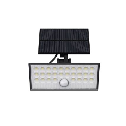 Top Light - LED Saulės sieninis prožektorius su jutikliu HELEON VARIO LED/8W/3,7V IP65 4000K 2200 mAh + nuotolinio valdymo pultas