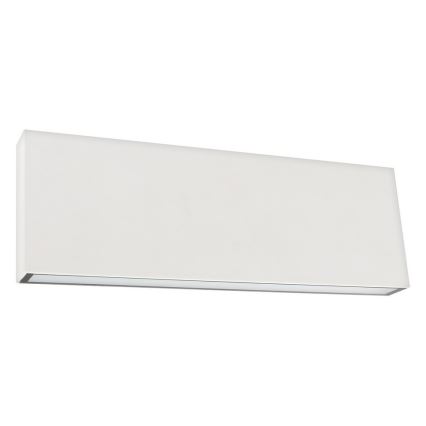 Top Light - LED sieninis lauko šviestuvas OBLIGO LED/12W/230V IP65 balta