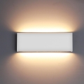 Top Light - LED sieninis lauko šviestuvas OBLIGO LED/12W/230V IP65 balta