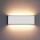 Top Light - LED sieninis lauko šviestuvas OBLIGO LED/12W/230V IP65 balta