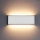 Top Light - LED sieninis lauko šviestuvas OBLIGO LED/12W/230V IP65 balta