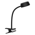 Top Light - LED Stalinė lempa su spaustuku LED/4,5W/230V juoda