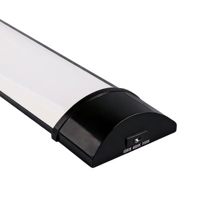 Top Light - LED šviestuvas montuojamas po spintelėmis ZSP LED/9W/230V 3000/4000/6500K 30 cm juodas