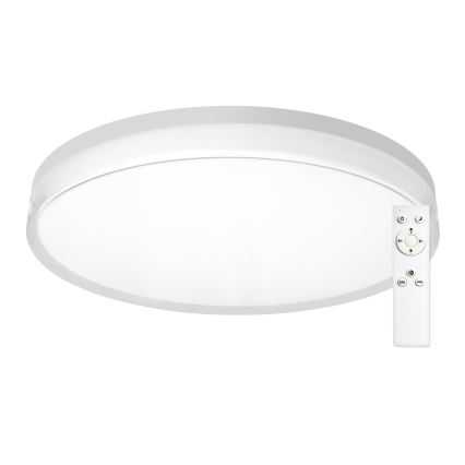 Top Light - LED dimeriuojamas vonios lubinis šviestuvas NEXUS LED/45W/230V 3000-6500K IP44 skersmuo 38 cm balta + nuotolinis valdymas