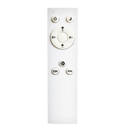 Top Light - LED dimeriuojamas vonios lubinis šviestuvas NEXUS LED/45W/230V 3000-6500K IP44 skersmuo 38 cm balta + nuotolinis valdymas
