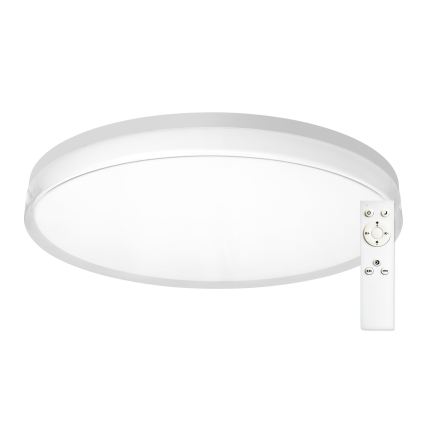 Top Light - Reguliuojamas LED vonios kambario lubinis šviestuvas NEXUS LED/55W/230V 3000-6500K IP44 Ø 48 cm balta + su nuotoliniu pulteliu