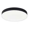 Top Light - LED vonios kambario lubinis šviestuvas SPIRIT LED/36W/230V 3000/4000/6500K IP44 skersmuo 40 cm juodas