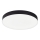 Top Light - LED vonios kambario lubinis šviestuvas SPIRIT LED/36W/230V 3000/4000/6500K IP44 skersmuo 40 cm juodas