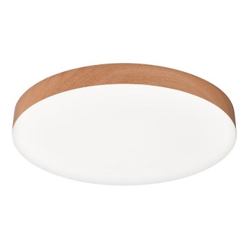 Top Light - LED vonios kambario lubinis šviestuvas SPIRIT LED/36W/230V 3000/4000/6500K IP44 Ø 40 cm rudos spalvos