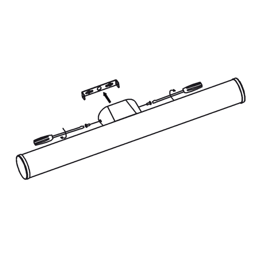 Top Light - LED vonios veidrodžio apšvietimas MADEIRA LED/15W/230V 60 cm IP44