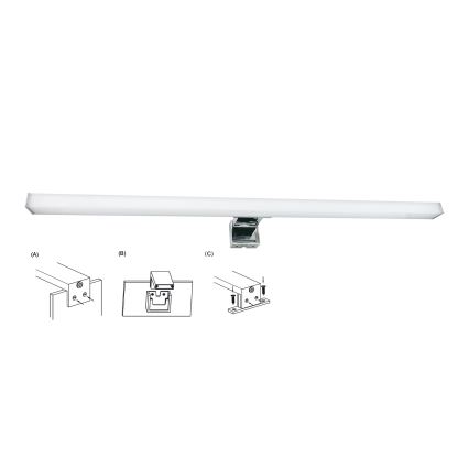 Top Light - LED vonios veidrodžio apšvietimas OREGON LED/9W/230V 60 cm IP44