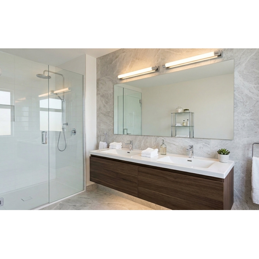 Top Light - LED vonios veidrodžio apšvietimas TURIA LED/12W/230V 3000/4000/6500K IP44 60 cm blizgus chromas