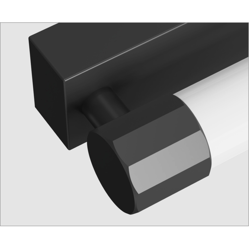 Top Light - LED vonios veidrodžio apšvietimas TURIA LED/8W/230V 3000/4000/6500K IP44 40 cm juoda