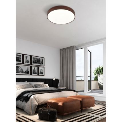 Top Light Metal 40CO +VP-LED Pritemdomas lubinis šviestuvas METAL LED/51W/230V + VP ruda
