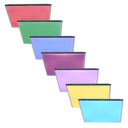 Top Light Silver H MAX SMART - LED RGB pritemdomas lubinis šviestuvas su nuotolinio valdymo pultu SILVER LED/60W/230V Tuya + +VP