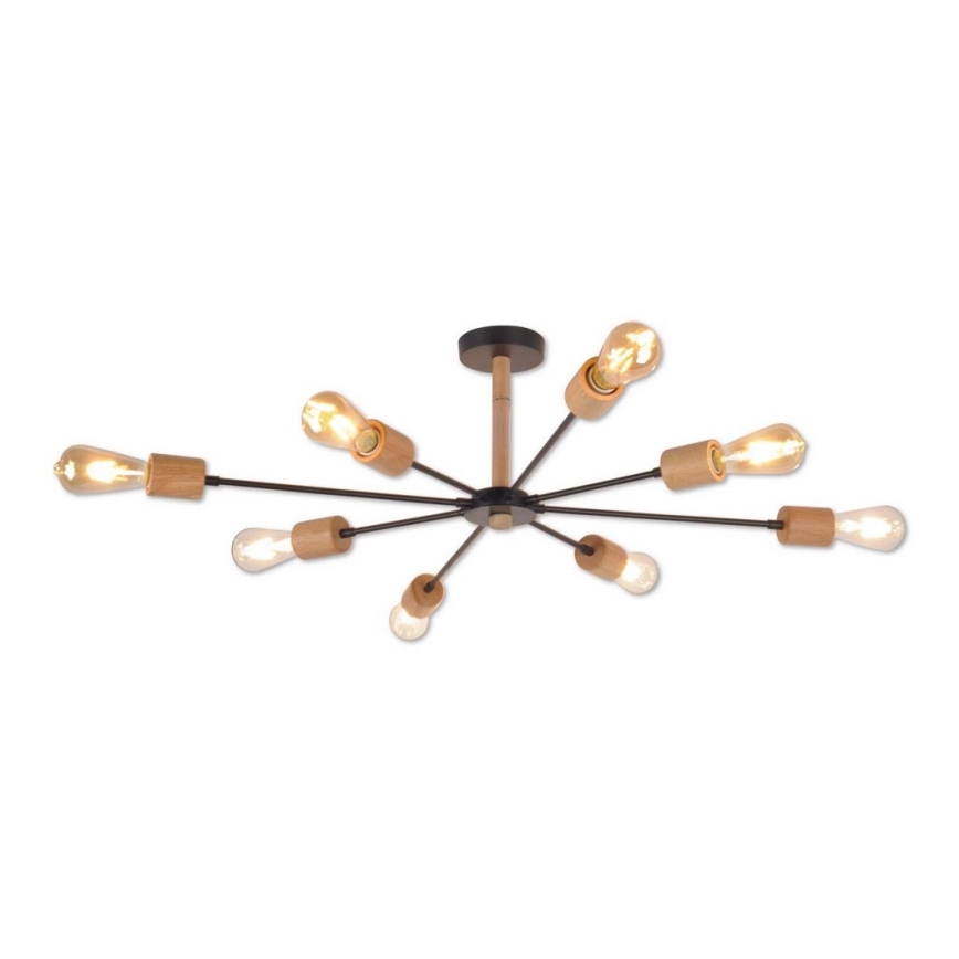 Top Light Star 8 - Sietynas ant stulpo STAR 8xE27/40W/230V