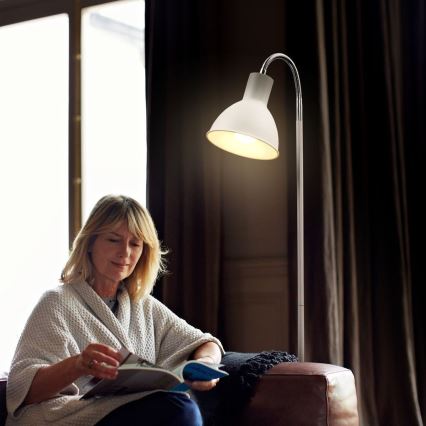 Toršeras 1xE27/25W/230V baltas