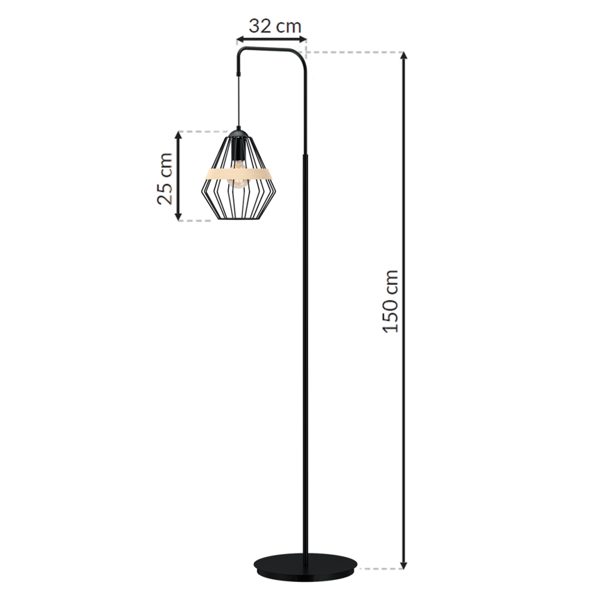 Toršeras CLIF 1xE27/60W/230V