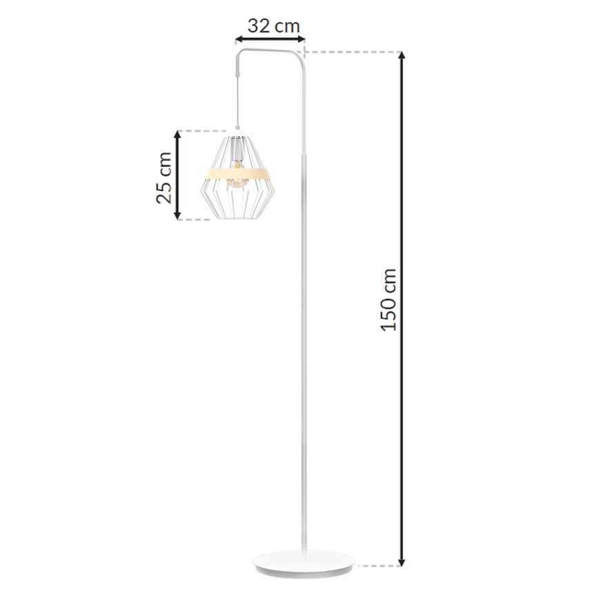 Toršeras CLIF 1xE27/60W/230V