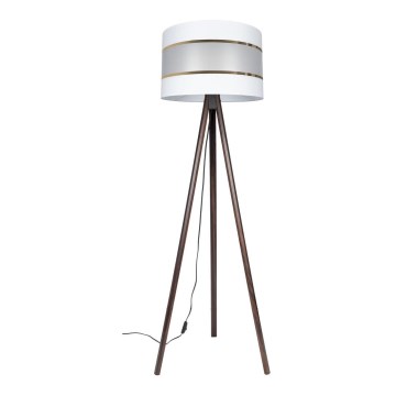 Toršeras CORAL 1xE27/60W/230V ruda/balta/auksas